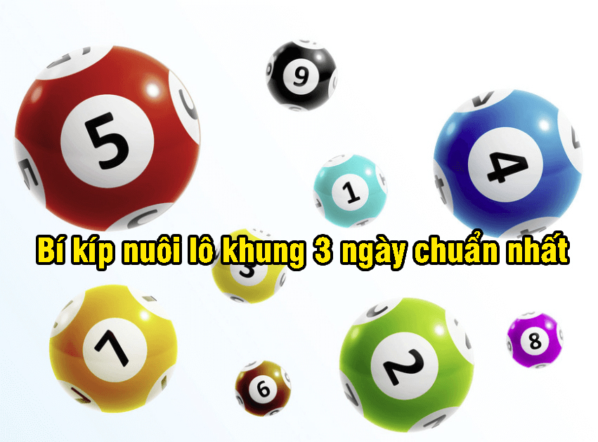 Bí kíp chơi lô - nuôi lô khung 3 ngày hiệu quả nhất Bí kíp chơi lô - nuôi lô khung 3 ngày hiệu quả nhất